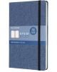 Класически тефтер Moleskine Limited Editions Denim Antwerp Blue с твърди корици и линирани страници - Moleskine - Moleskine - Moleskine - Denim - 8058647626246-1-thumb