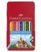 Комплект 12 цветни моливи Faber-Castell в метална кутия - Faber-Castell - Faber-Castell - Момиче, Момче - 4005401158011-thumb