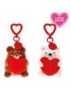 Комплект плюшени ключодържатели Legami - Teddy bear - Legami - Legami - Жена, Момиче - Legami - Valentine's Day - 8052694026318-2-thumb