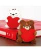 Комплект плюшени ключодържатели Legami - Teddy bear - Legami - Legami - Жена, Момиче - Legami - Valentine's Day - 8052694026318-4-thumb