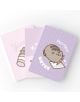 Комплект тефтерчета A5 Pusheen - Purrfect Notes, 3 бр. - Grupo Erik - GRUPO ERIK EDITORES S.L. - Момиче - Grupo Erik - Pusheen The Cat - 8435497298777-1-thumb