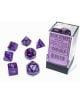 Комплект зарчета за настолни игри Dice4Friends: Chessex - Luminary Royal Purple, 7 бр. - Dice4Friends - Dice4Friends - 601982031602-2-thumb