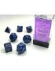 Комплект зарчета за настолни игри Dice4Friends: Chessex - Speckled Cobalt, 7 бр. - Dice4Friends - Dice4Friends - 601982021009-2-thumb