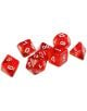 Комплект зарчета за настолна игра Dice4Friends: Dice Set - Red, 7 бр. - Dice4Friends - Dice4Friends - 798003860010-thumb