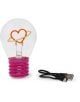 Лампа крушка Legami Bulb Fiction - Planet heart - Legami - Legami - Жена, Момиче - Legami - Valentine's Day - 8052694026127-6-thumb