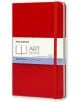 Тефтер Moleskine Art Sketchbook Scarlet Red с твърди корици - Moleskine - Moleskine - Жена, Мъж - Moleskine - Art - 9788862930345-1-thumb