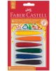 Пастели Faber-Castell Finger, 6 цвята - Faber-Castell - Faber-Castell - Момиче, Момче - Faber-Castell - Crayons - 4005401204046-thumb