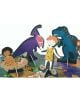 Пъзел за под Floss & Rock, Dinosaur - Праистория, 60 части - Floss & Rock - Floss & Rock - Момче - Floss & Rock - Puzzles - 5055166357012-2-thumb