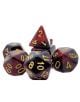 Комплект зарчета за настолни игри Dice4Friends: Dice Set - Red Galaxy, 7 бр. - Dice4Friends - Dice4Friends - 092742372958-thumb