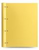 Тефтер Filofax Clipbook Classic Pastels A4 Notebook Lemon с метални рингове - Filofax - 5015142285173-1-thumb