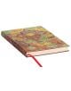 Тефтер Paperblanks - Bavarian Wild Flower Midi, 13 х 18 см. - Paperblanks - Paperblanks - Жена - Paperblanks - Brocaded Paper - 9781439772638-1-thumb