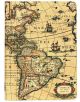 Тефтер Paperblanks - Western Hemisphere Midi, 12 х 17 см. - Paperblanks - Paperblanks - Жена, Мъж - Paperblanks - Early Cartography - 9781439752982-2-thumb