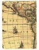 Тефтер Paperblanks - Western Hemisphere Midi, 12 х 17 см. - Paperblanks - Paperblanks - Жена, Мъж - Paperblanks - Early Cartography - 9781439752982-3-thumb