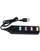 USB Hub с 4 порта Legami, черен - Legami - Legami - Жена, Мъж - Legami - Star Tech - 8058093949609-1-thumb