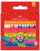 Восъчни пастели Faber-Castell, 12 цвята - Faber-Castell - Faber-Castell - Момиче, Момче - Faber-Castell - Crayons - 4005401200024-thumb