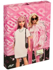 Папка с ластик Undercover Barbie, тип кутия, модел 2024