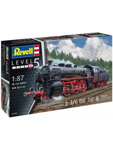 Сглобяем модел Revell - Експресен влак S 3/6 Br 18