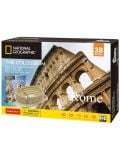 3D пъзел Cubic Fun National Geographic - Колизеумът в Рим, 131 части - Cubic Fun - Cubic Fun - Жена, Мъж - 6944588209766