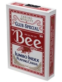 Карти за игра Bee Jumbo Index 144 Case - 1127996 - 073854000779