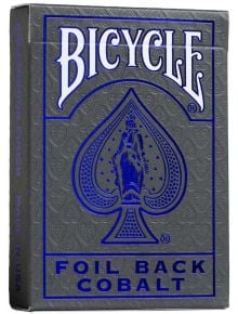 Карти за игра Bicycle Metalluxe Blue Foil Back - 1127906 - 1127996 - 1085518,1085620 - 073854024416