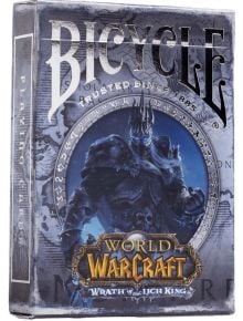 Карти за игра Bicycle World of Warcraft Wrath of the Lich King - 1127906 - 1127996 - 1085518,1085620 - 5655 - 073854094846