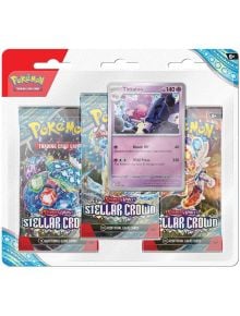 Pokémon TCG: Scarlet & Violet 7: Stellar Crown, 3 Pack Blister - Tinkaton - The Pokemon Company - Pokemon - 0820650859076