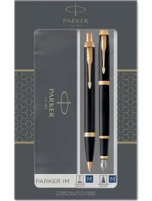 Комплект Parker - Химикалка и писалка Royal IM Black GT - Parker - Parker - Жена, Мъж - Parker - IM - 3026980932169