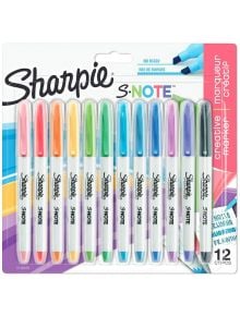 Комплект маркери Sharpie S-Note, 12 цвята - Sharpie - Newell - Момиче, Момче - Sharpie - S-Note - 3026981382338