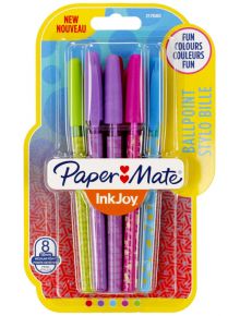 Химикалки Paper Mate Inkjoy Wrap 100 ST, 8 бр. - Paper Mate - Paper Mate - Момиче, Момче - Papermate - InkJoy 100 ST WRAP - 3026981763632