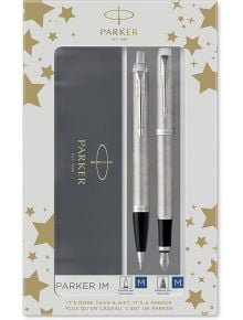 Комплект Parker - Химикалка и писалка Royal IM Stainless Steel - Parker - Parker - Жена, Мъж - Parker - IM - 3026981830587