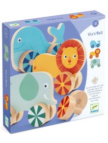 Играчки за сглобяване Djeco - Vis'n'Roll - Djeco - Djeco - Момиче, Момче - 3070900016842