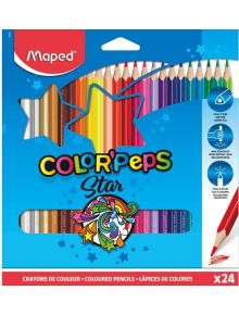 Цветни моливи Maped Color' Peps, 24 цвята - Maped - Maped - Момиче, Момче - Maped - Color Peps - 3154141832246