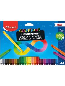 Цветни моливи Maped Color' Peps Infinity, 24 цвята - Maped - Maped - Момиче, Момче - Maped - Color Peps - 3154148616016