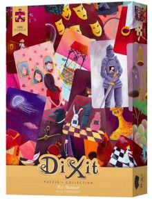 Пъзел Dixit: Червена бъркотия, 1000 части - 1118380 - 4612 - Libellud - Puzzles Dixit - 3558380100461