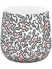 Мини безжична тонколона Lexon x Keith Haring, Mino+ Love White - Lexon - Lexon - Жена, Мъж - 3660491207721