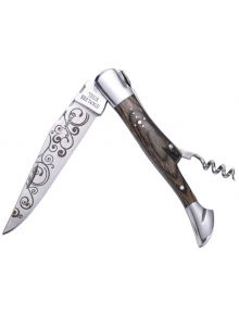 Сгъваем нож Laguiole Grey Pakka Corkscrew - 1125495 - 1125494 - 5655 - 3661075094218