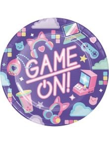 Чинийки Creative Party - Дигитална игра Game on, 8 бр.