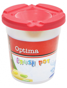 Пластмасова чашка за четки Optima - Optima - Optima - Момиче, Момче - 3831119409708