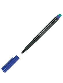 Тънкописец Faber-Castell OHP F, Син - 1122634 - 2730 - Multimark - 4005401513513