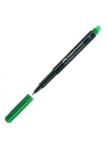 Тънкописец Faber-Castell OHP S, Зелен - 1122634 - 2730 - 4005401523635