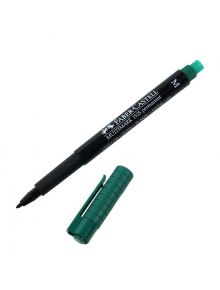 Тънкописец Faber-Castell OHP M, Зелен - 1122634 - 2730 - 4005401525639