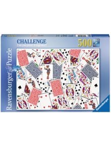 Пъзел Ravensburger: 52 Shuffle, 500 части - Ravensburger - Ravensburger - 4005556148004