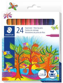 Флумастери Staedtler 325, 24 цвята - 1126285 - 4229 - 1129388,1129390 - Staedtler - Fibre-tip pens - 4007817015728