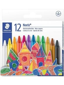 Восъчни пастели Staedtler Noris Club, 12 цвята - Staedtler - Staedtler - Момиче, Момче - Staedtler - Noris Club - 4007817220115