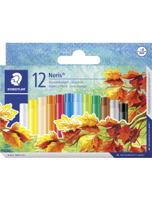 Маслени пастели Staedtler Noris, 12 цвята - 1126285 - 4229 - 1129388,1129390 - Staedtler - Noris Club - 4007817241011