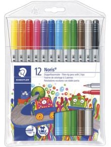 Флумастери Staedtler, двувърхи