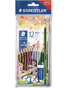 Комплект цветни моливи Staedtler Noris Colour, 12 цвята - Staedtler - Staedtler - Момиче, Момче - Staedtler - Noris Colour - 4007817609019