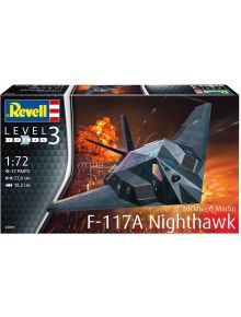 Сглобяем модел Revell - Самолет F-117A Nighthawk Stealth Fighter - Revell - Revell - Мъж, Момче - 4009803038995