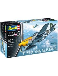 Сглобяем модел - Самолет Early Version Мустанг P-51D - 1119649 - 784 - 5655 - 4009803039442