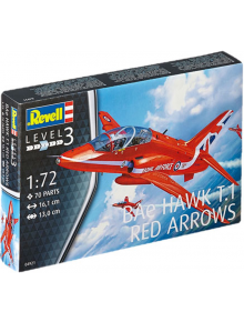 Сглобяем модел - Самолет BAe Hawk T.1 Red Arrows - 1119649 - 784 - 5655 - 4009803049212